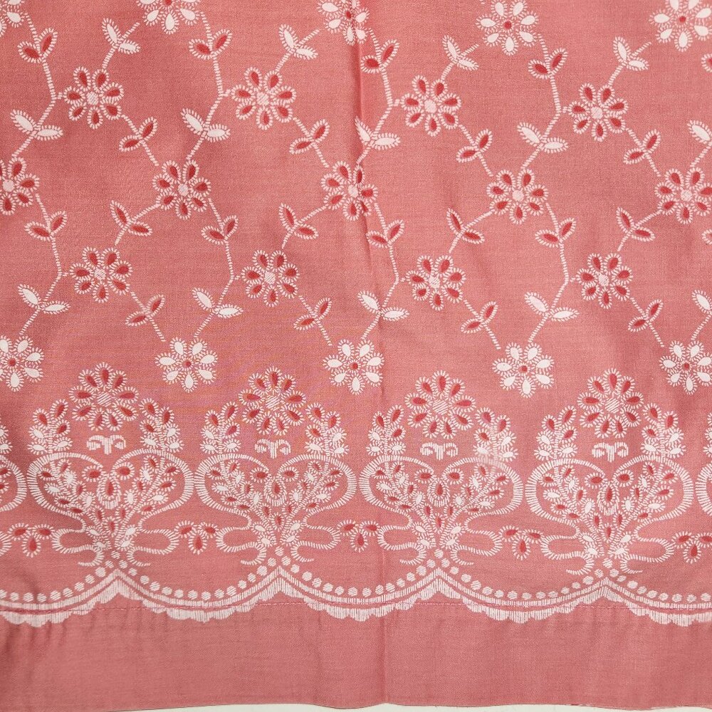 Vintage Twin-Size Flat Sheet Royal Family by Cannon Comfortcale
